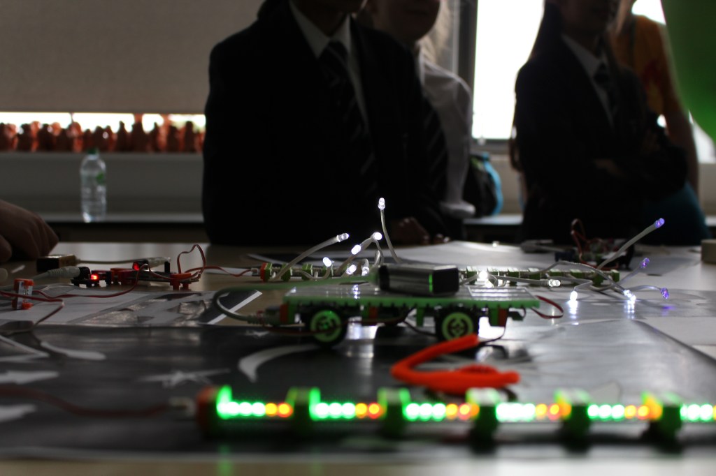 Stellar Projects – Year 8 run littleBits galaxy themed session with year 7 peers, 28th June&nbsp;2017