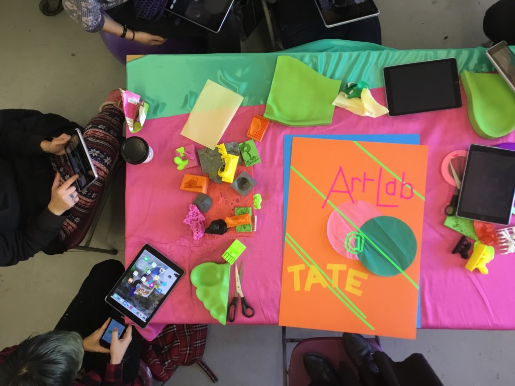 Reading students prepare for Tate&nbsp;Exchange